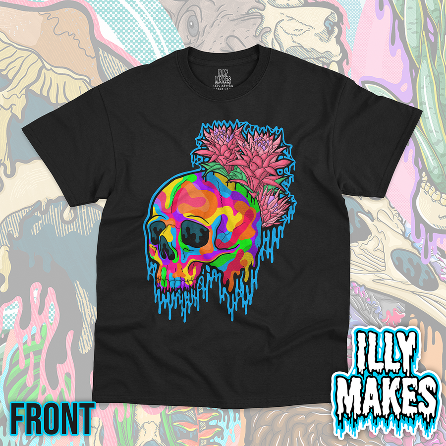 Drippy Pride Skull 2 Tee